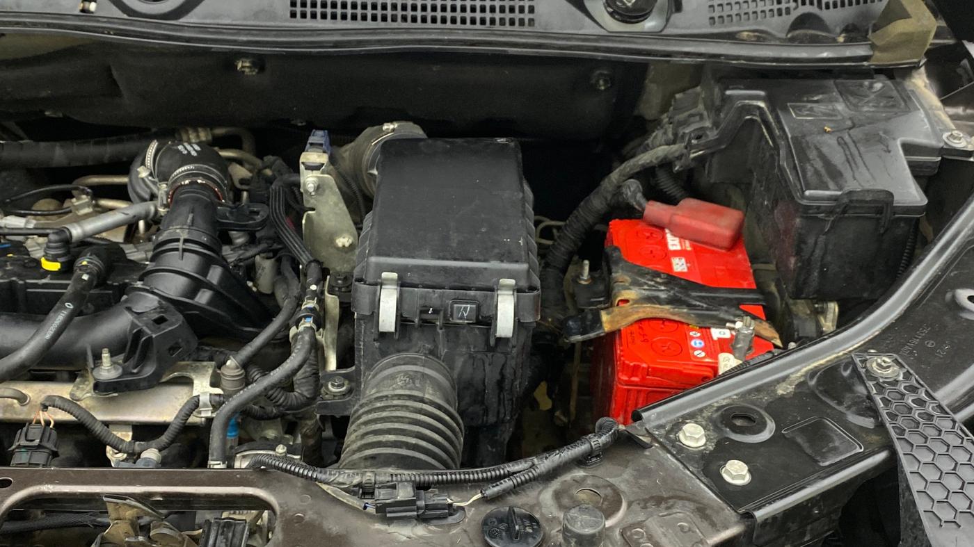 2022 Nissan MAGNITE XV TURBO CVT, Petrol, Automatic, 45,745 km, Engine View - Left
