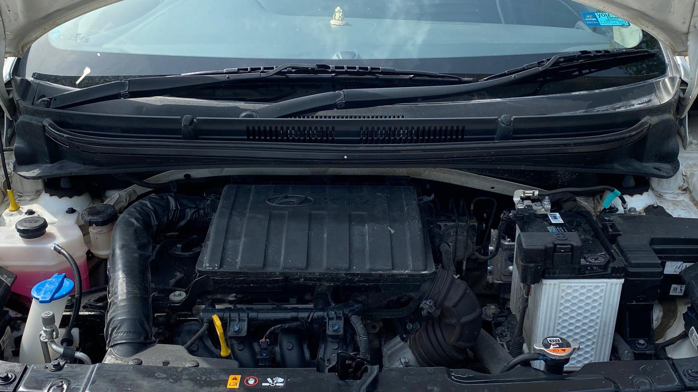 2024 Hyundai AURA S 1.2, Petrol, Manual, 22,356 km, Engine View