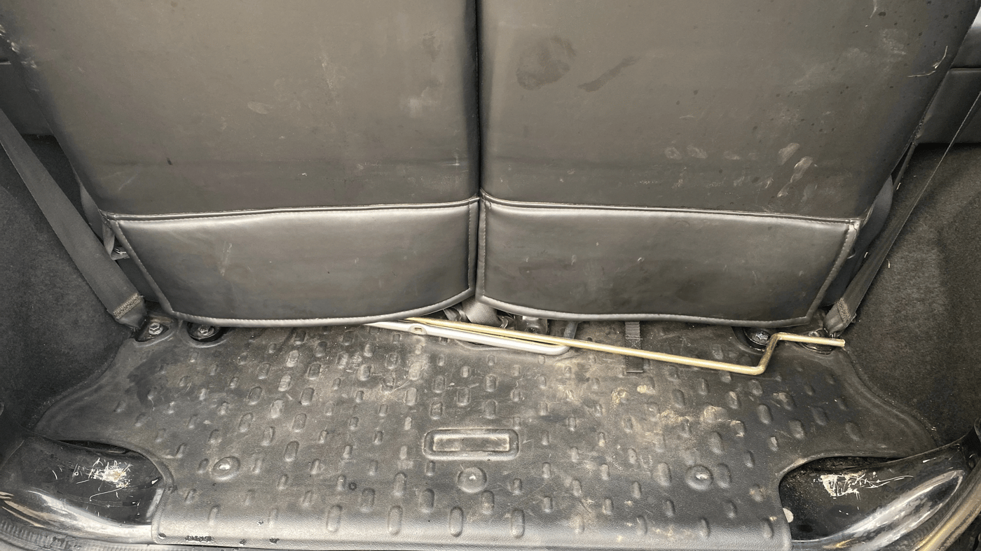 2022 Mahindra Thar LX HARD TOP 4WD MT, Diesel, Manual, 47,132 km, Boot Inside