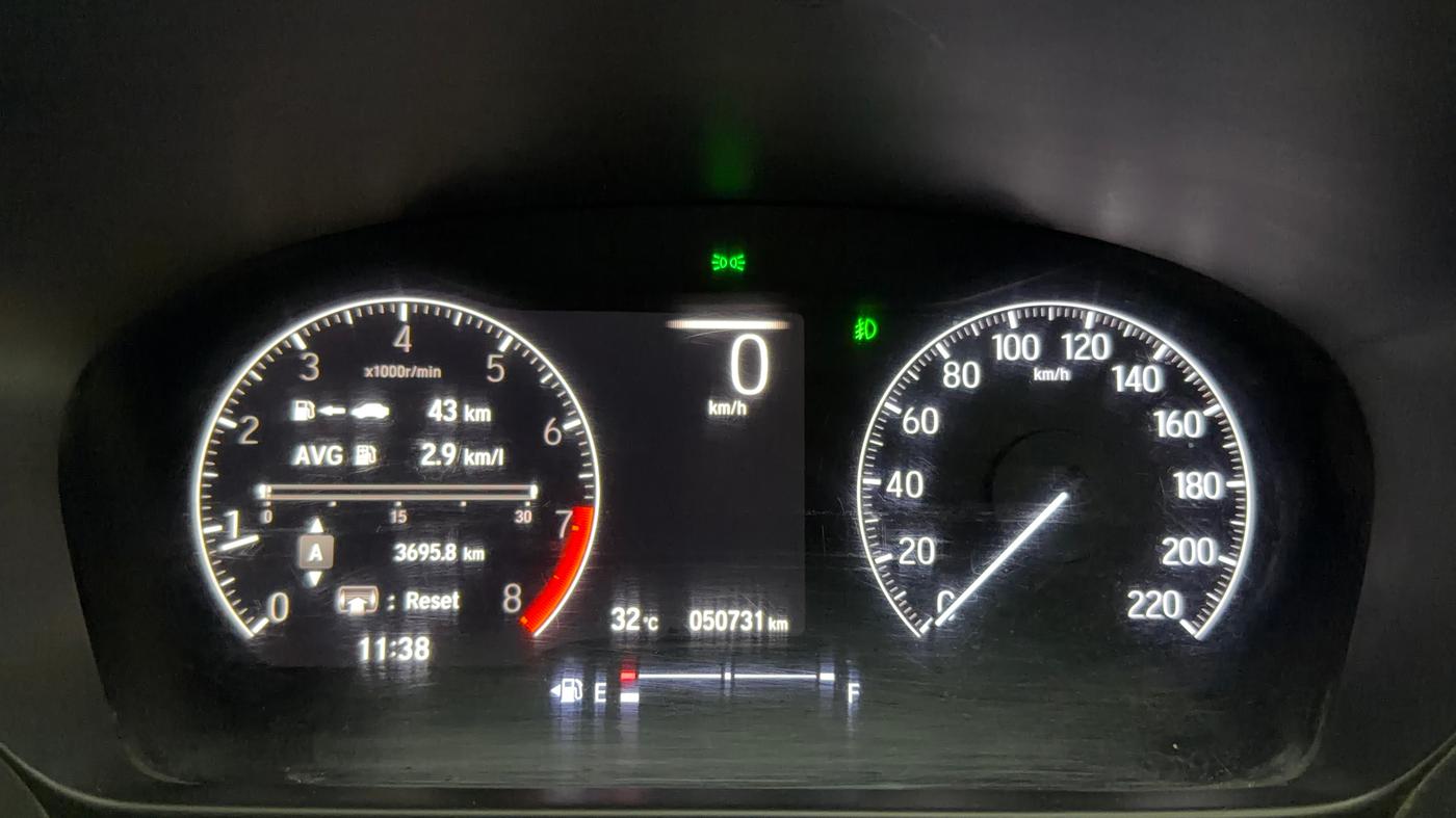 2020 Honda City 1.5L I-VTEC ZX, Petrol, Manual, 50,722 km, Odometer Image