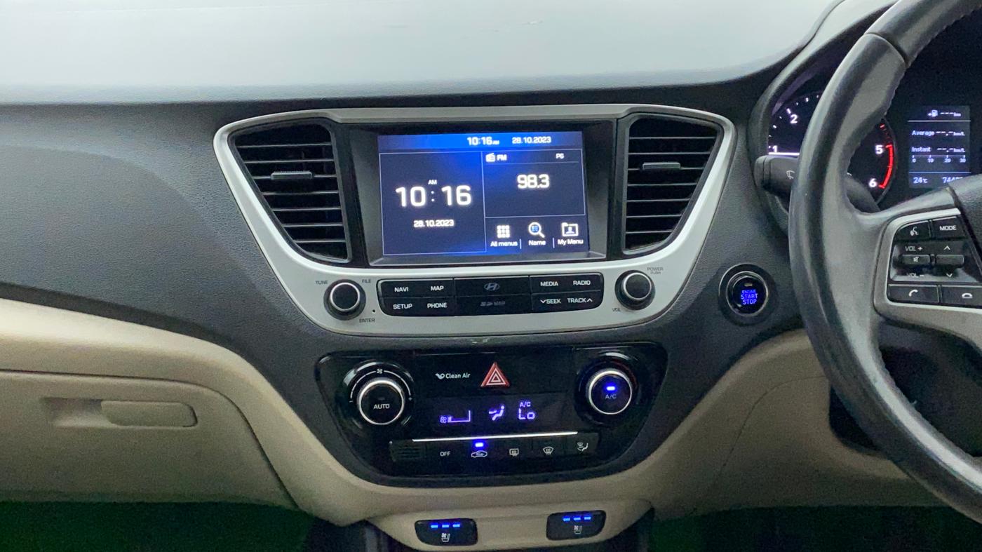 2018 Hyundai Verna 1.6 SX (O) CRDI MT, Diesel, Manual, 74,587 km, Air Conditioner