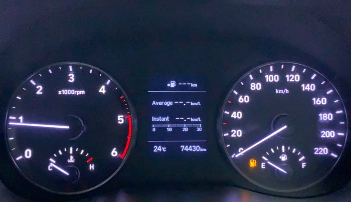 2018 Hyundai Verna 1.6 SX (O) CRDI MT, Diesel, Manual, 74,587 km, Odometer Image