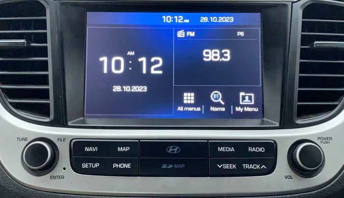 2018 Hyundai Verna 1.6 SX (O) CRDI MT, Diesel, Manual, 74,587 km, Infotainment System
