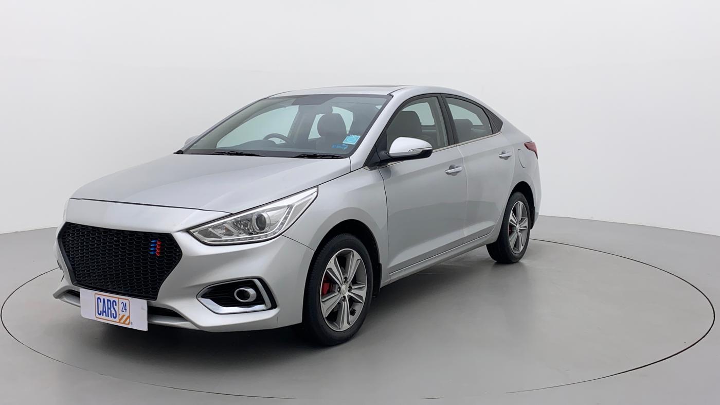 2018 Hyundai Verna 1.6 SX (O) CRDI MT, Diesel, Manual, 74,587 km, Left Front Diagonal