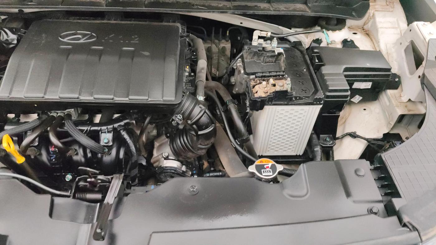 2024 Hyundai EXTER SX 1.2 MT Hy-CNG Duo , CNG, Manual, 25,844 km, Engine View - Left