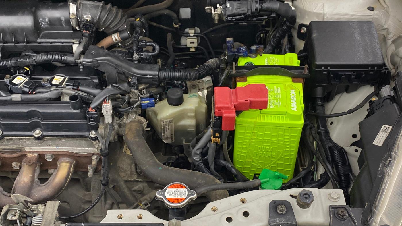 2018 Maruti Dzire VXI AMT, Petrol, Automatic, 76,599 km, Engine View - Left