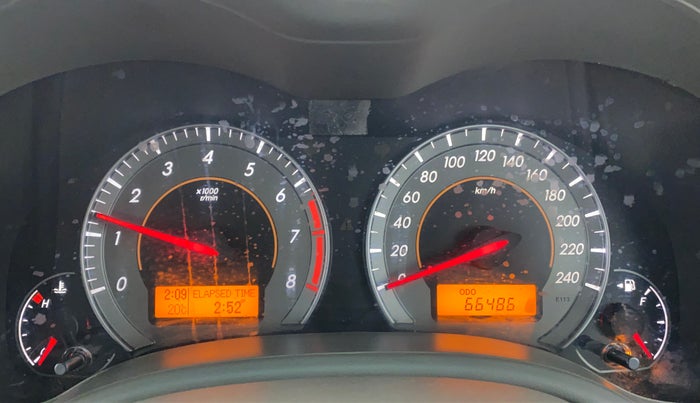 2011 Toyota Corolla Altis 1.8 G, Petrol, Manual, 67,066 km, Odometer Image