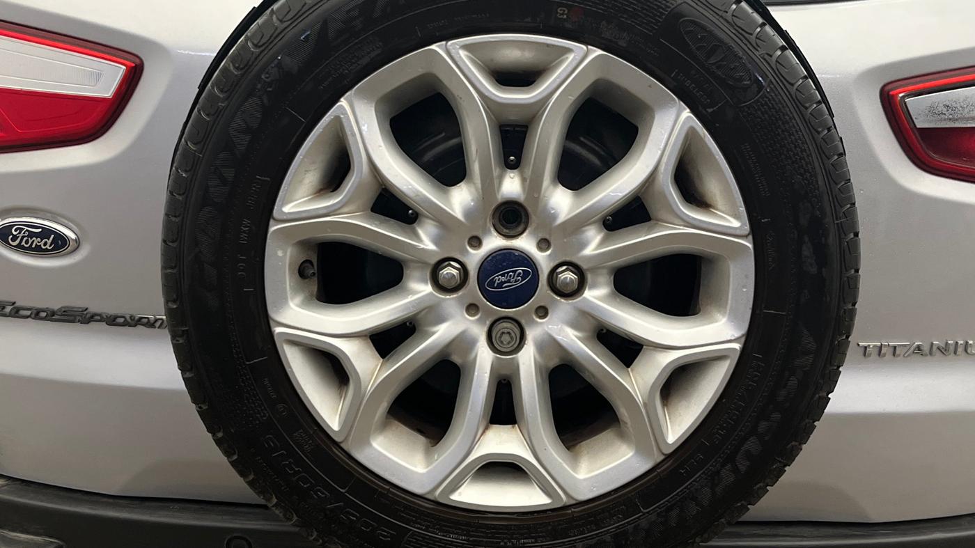 2015 Ford Ecosport TITANIUM 1.5L PETROL AT, Petrol, Automatic, 72,887 km, Spare Tyre