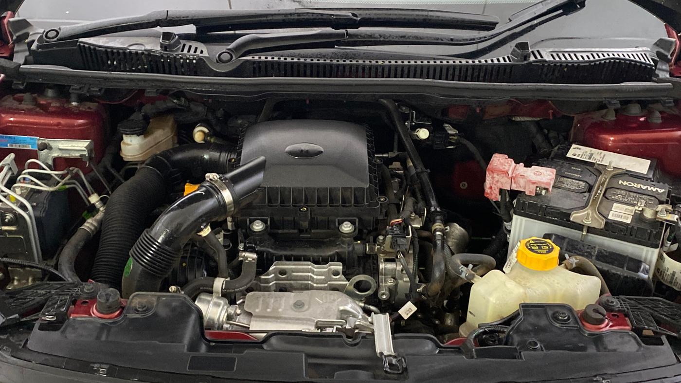 2025 Tata Curvv Accomplished S 1.2 Petrol 7DCA, Petrol, Automatic, 4,303 km, Engine View