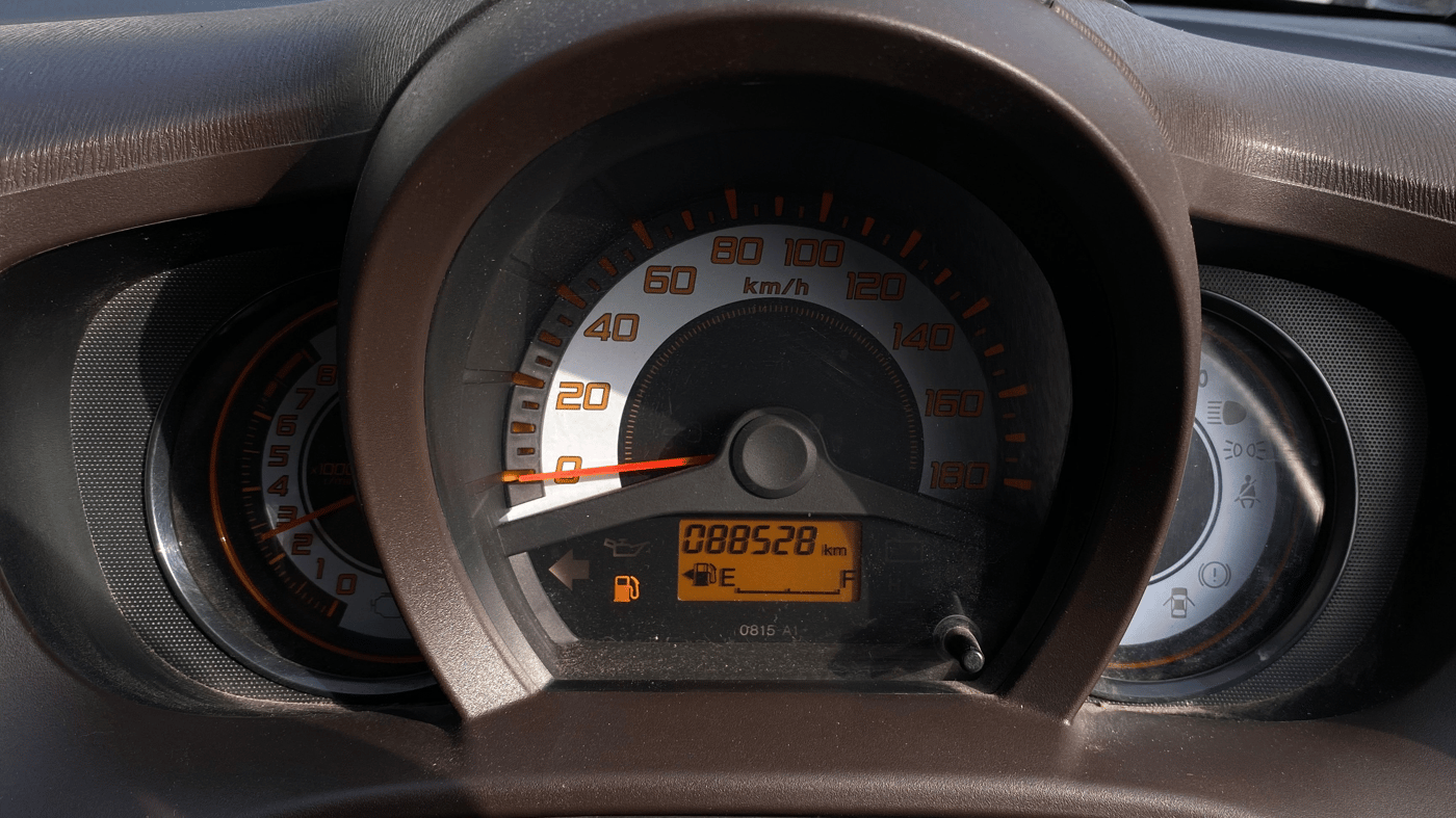 2013 Honda Brio S MT, Petrol, Manual, 88,516 km, Odometer Image