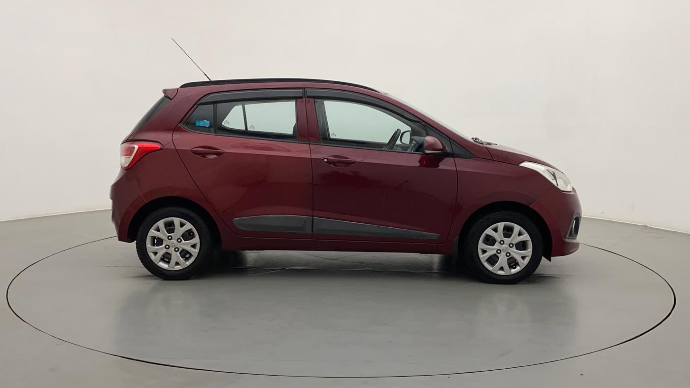 2015 Hyundai Grand i10 SPORTZ 1.2 KAPPA VTVT, Petrol, Manual, 36,720 km, Right Side