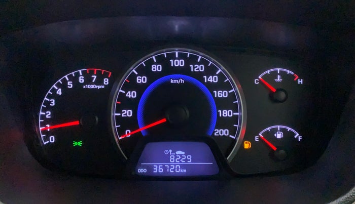 2015 Hyundai Grand i10 SPORTZ 1.2 KAPPA VTVT, Petrol, Manual, 36,720 km, Odometer Image