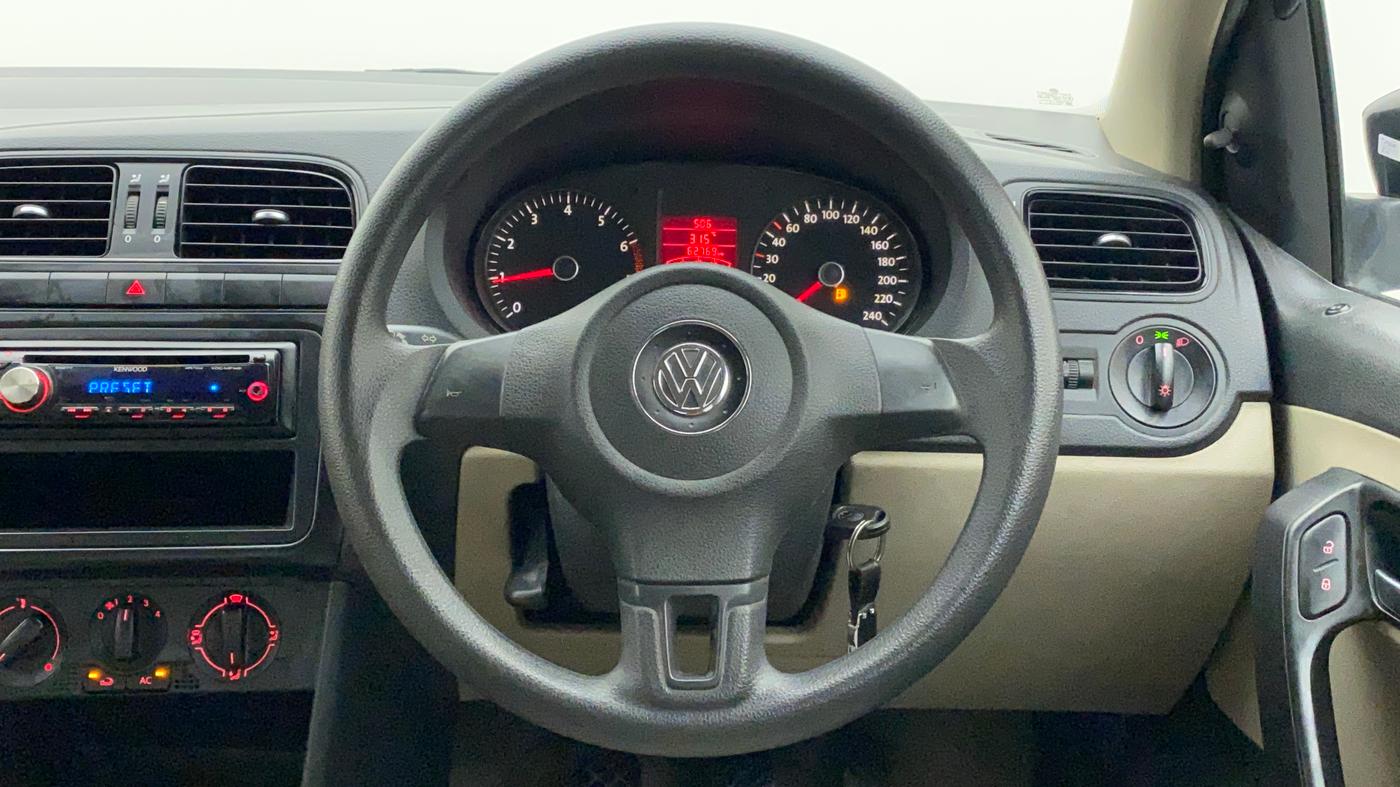 2010 Volkswagen Polo TRENDLINE 1.2L PETROL, Petrol, Manual, 62,769 km, Steering Wheel Close Up