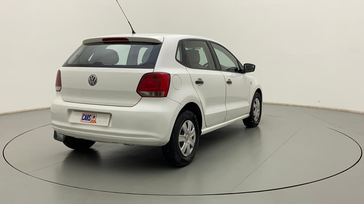 2010 Volkswagen Polo TRENDLINE 1.2L PETROL, Petrol, Manual, 62,769 km, Right Back Diagonal