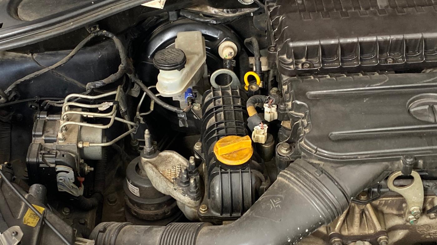 2022 Tata TIGOR XZ PLUS CNG LEATHERETTE PACK, CNG, Manual, 95,622 km, Engine View - Right