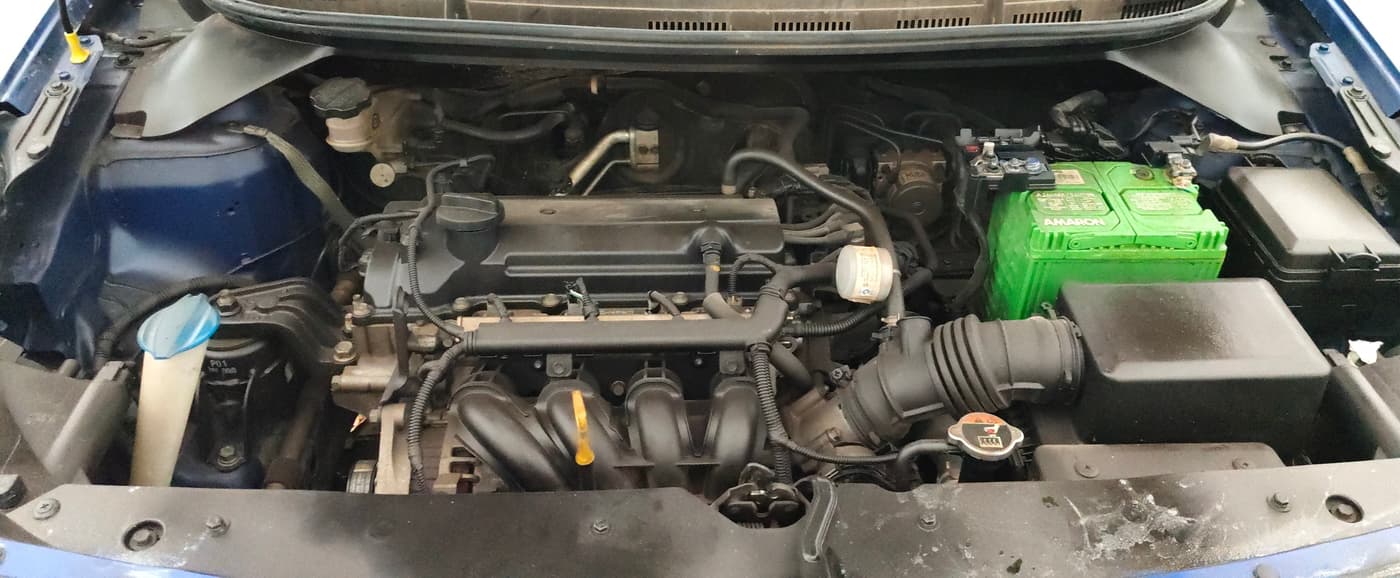 2014 Hyundai Elite i20 ASTA 1.2, Petrol, Manual, 94,889 km, Engine View