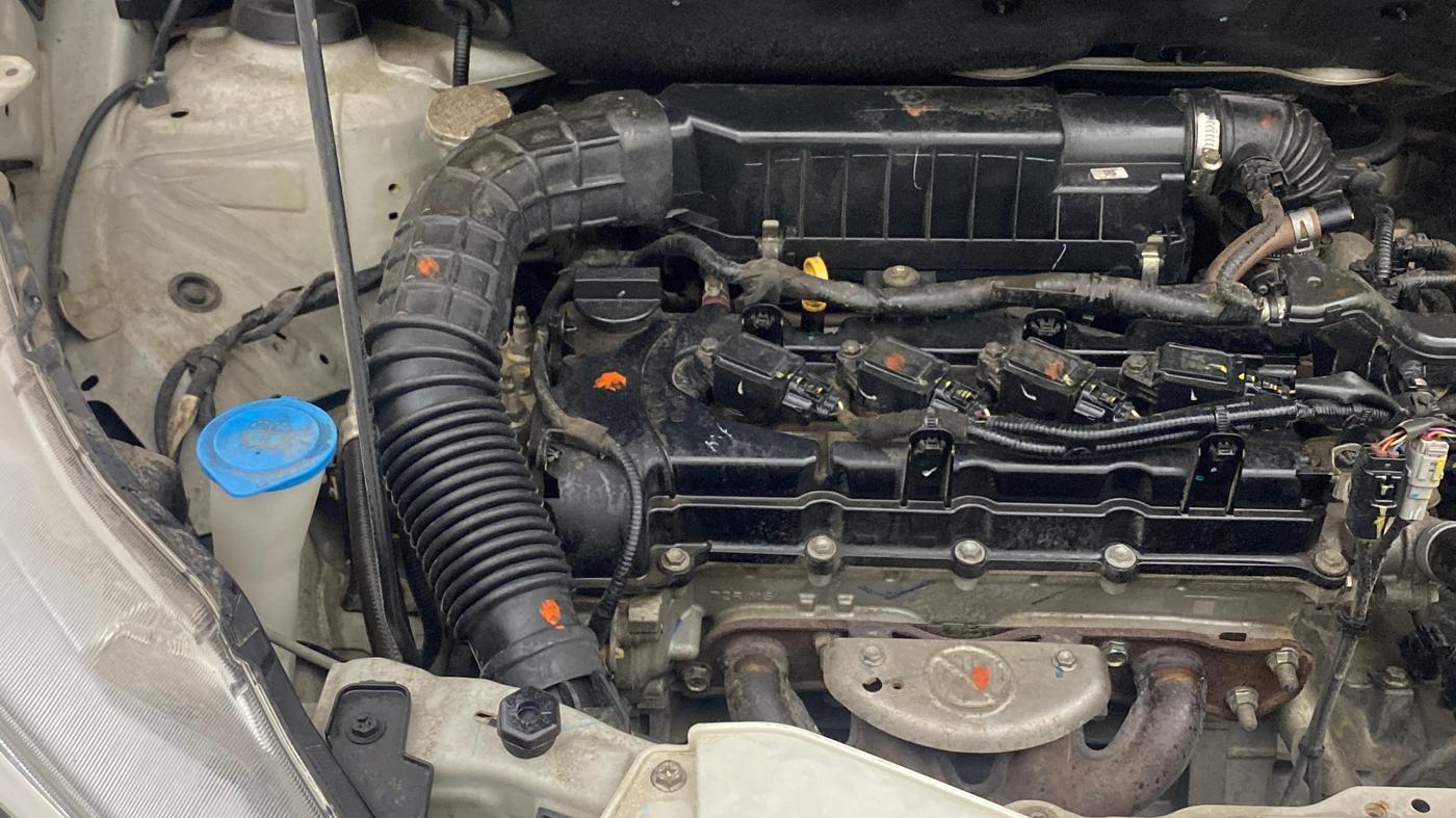2021 Maruti Ertiga VXI AT SHVS, Petrol, Automatic, 46,410 km, Engine View - Right