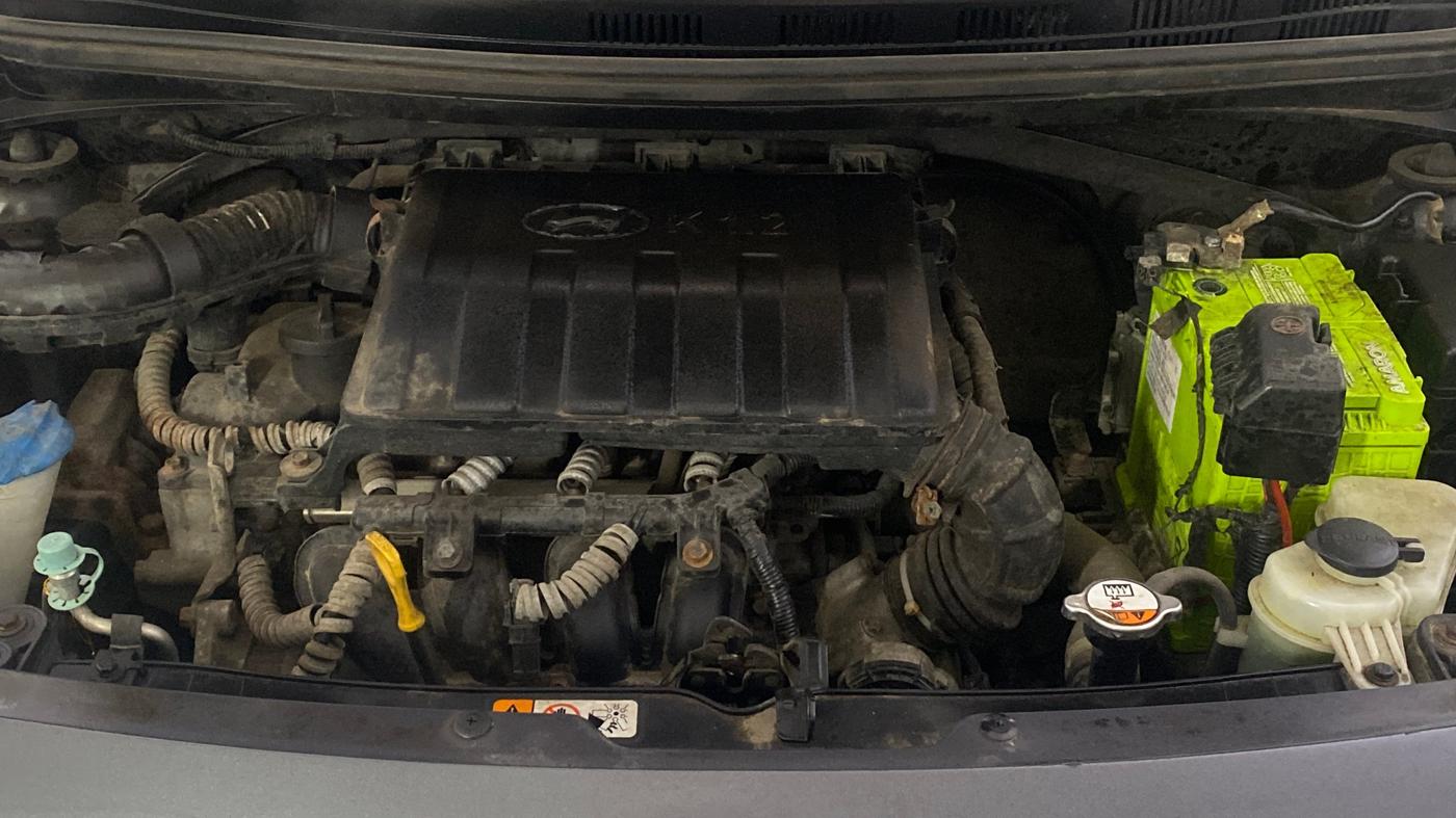 2018 Hyundai Grand i10 SPORTZ 1.2 KAPPA VTVT, Petrol, Manual, 46,444 km, Engine View