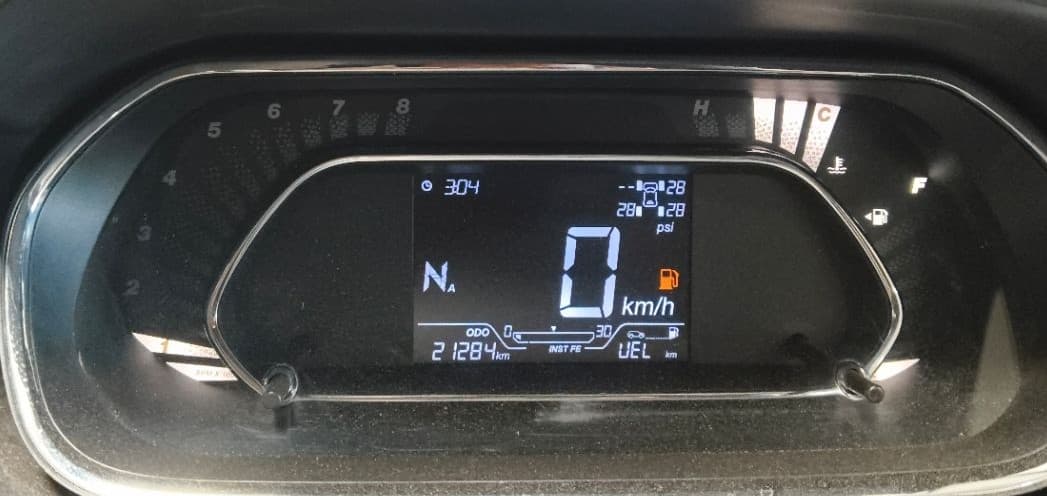 2023 Tata TIGOR XZA PLUS PETROL, Petrol, Automatic, 21,284 km, Odometer Image