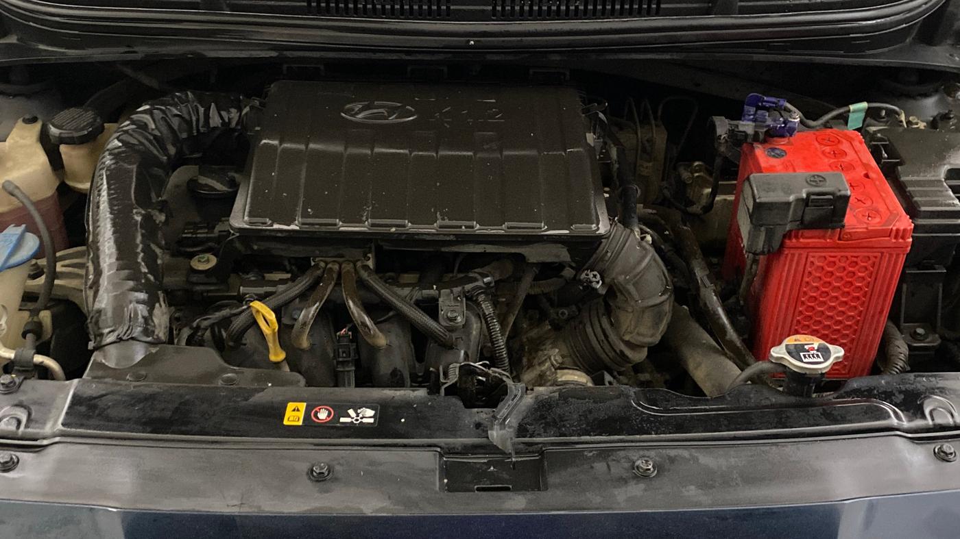 2023 Hyundai AURA SX 1.2 CNG, CNG, Manual, 91,199 km, Engine View