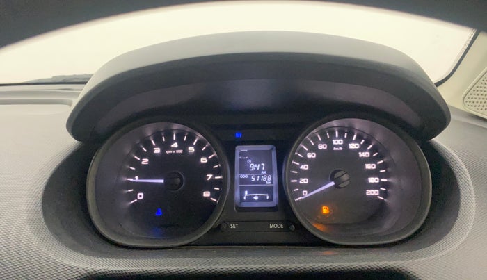 2017 Tata Tiago XM PETROL, Petrol, Manual, 51,187 km, Odometer Image
