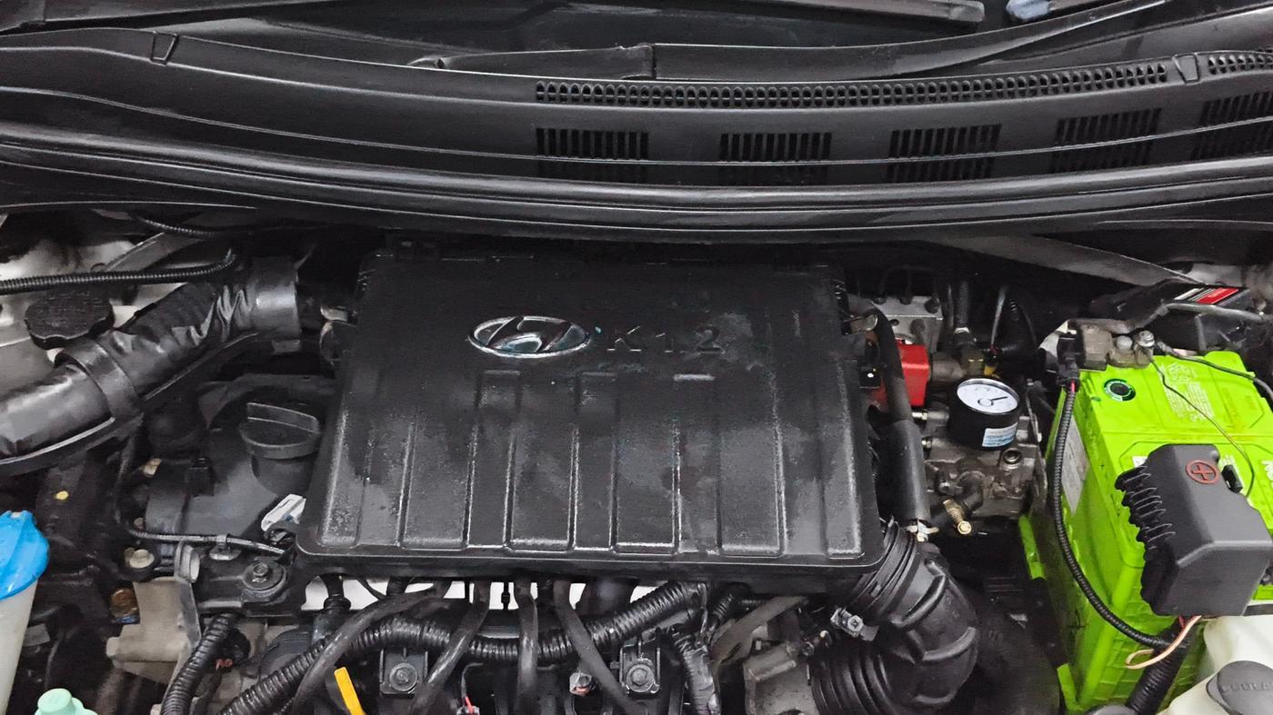 2019 Hyundai Grand i10 SPORTZ 1.2 KAPPA VTVT, CNG, Manual, 55,270 km, Engine View