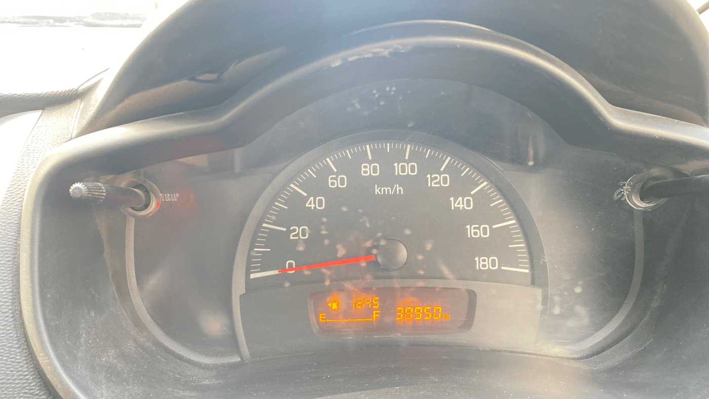 2019 Maruti Celerio VXI, CNG, Manual, 38,944 km, Odometer Image