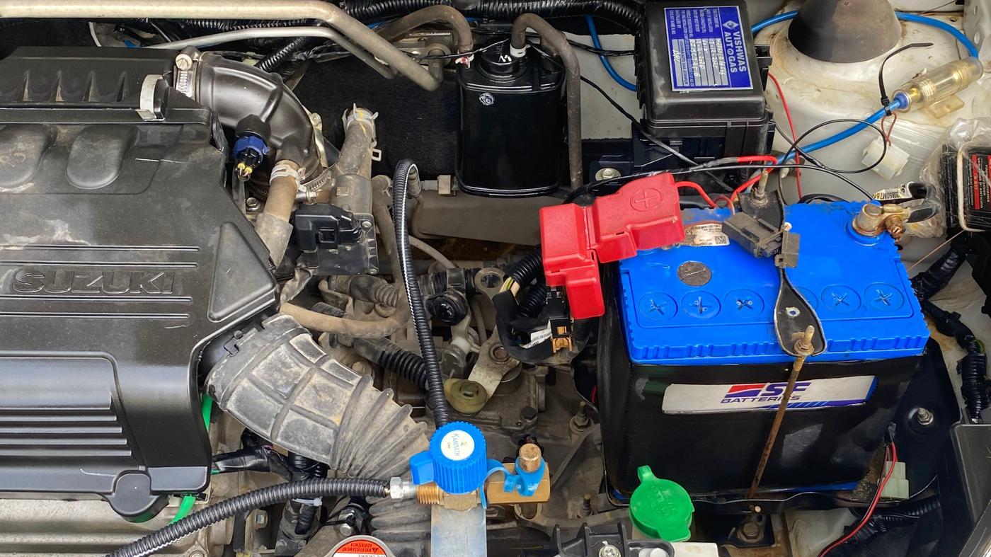 2019 Maruti Celerio VXI, CNG, Manual, 38,944 km, Engine View - Left