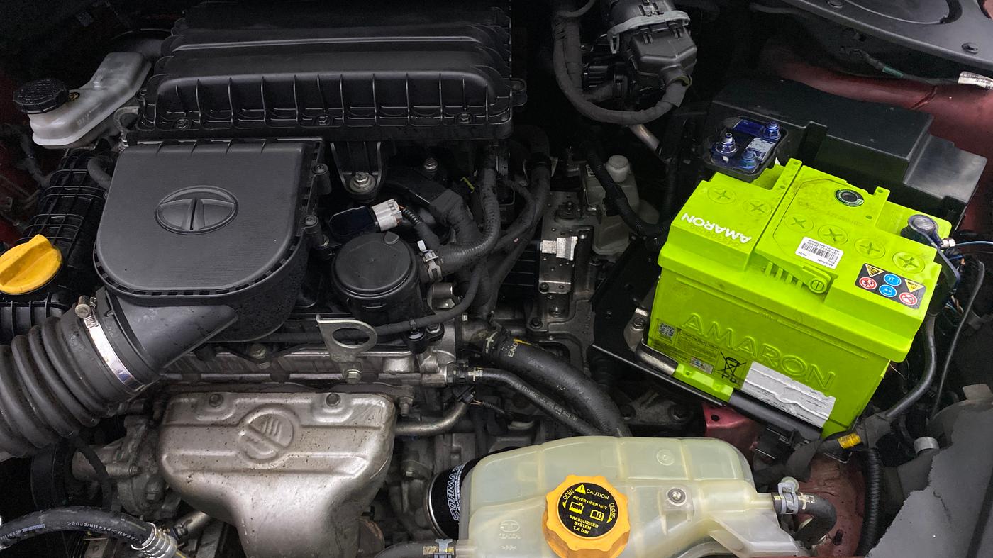 2019 Tata Tiago XZA PETROL, Petrol, Automatic, 64,950 km, Engine View - Left
