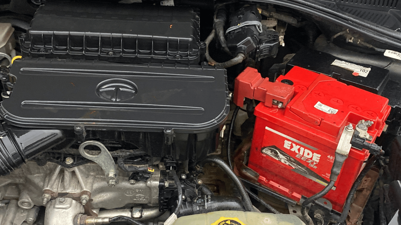 2022 Tata Tiago XTA PETROL, Petrol, Automatic, 47,883 km, Engine View - Left