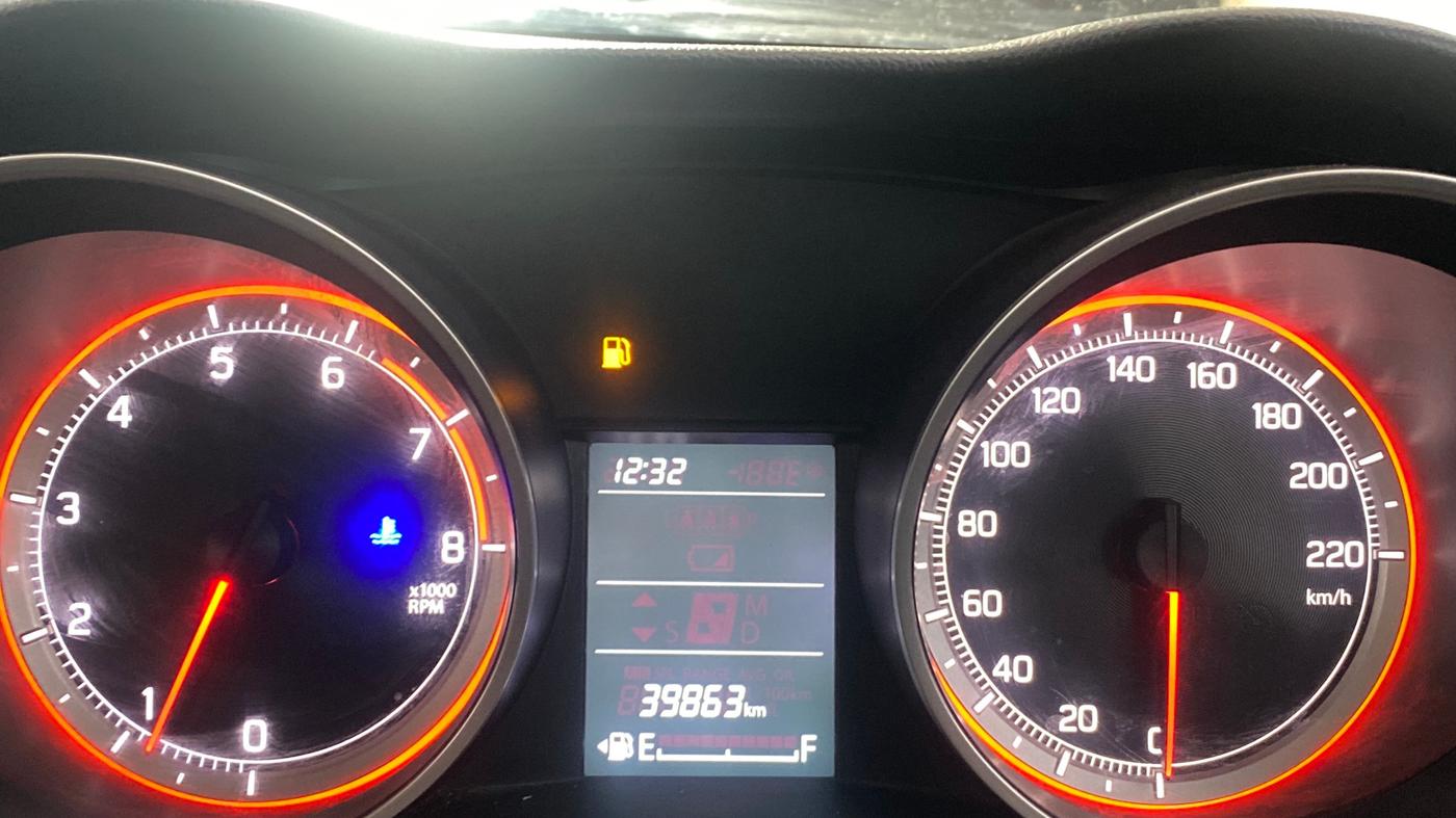 2022 Maruti Swift VXI, Petrol, Manual, 39,862 km, Odometer Image