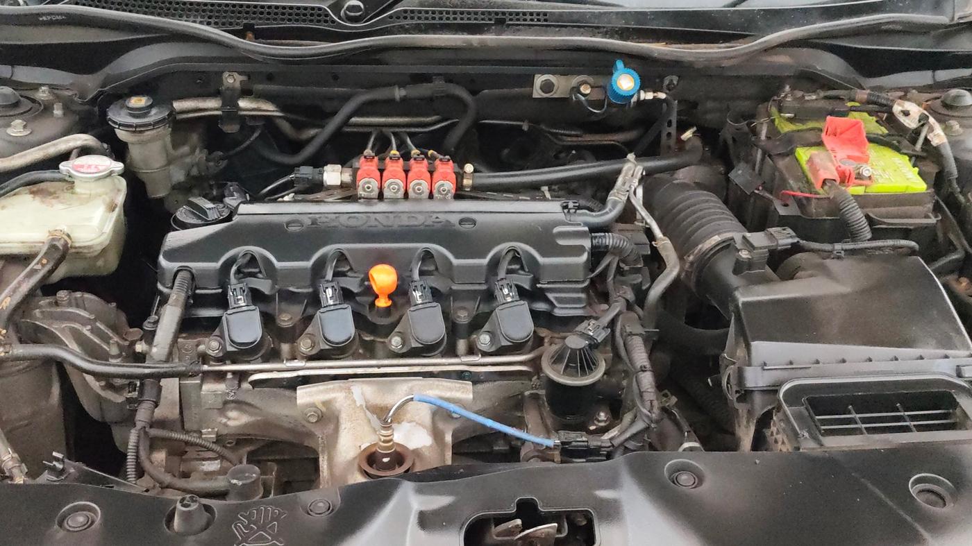 2019 Honda Civic 1.8L I-VTEC VX CVT, CNG, Automatic, 73,220 km, Engine View