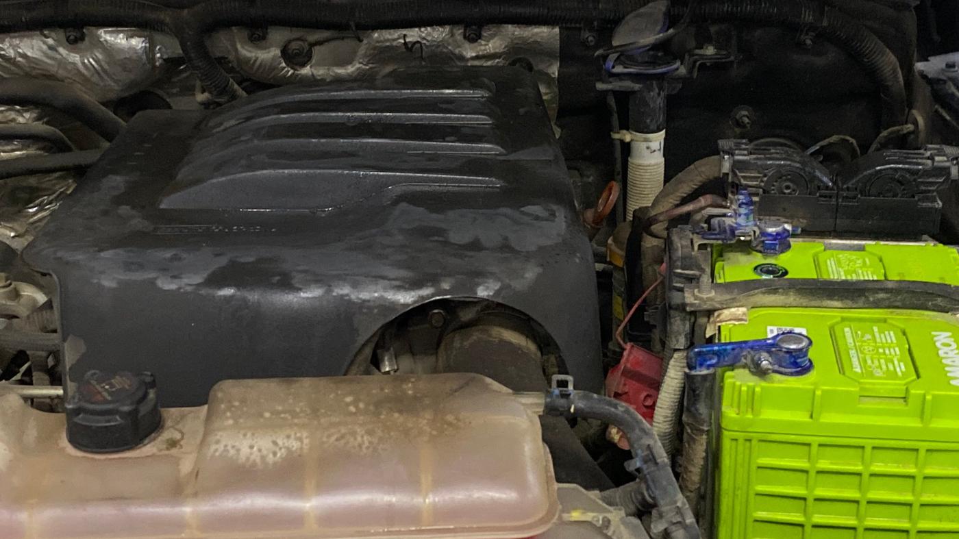 2022 Mahindra Thar LX PETROL HT 4WD AT, Petrol, Automatic, 66,474 km, Engine View - Left