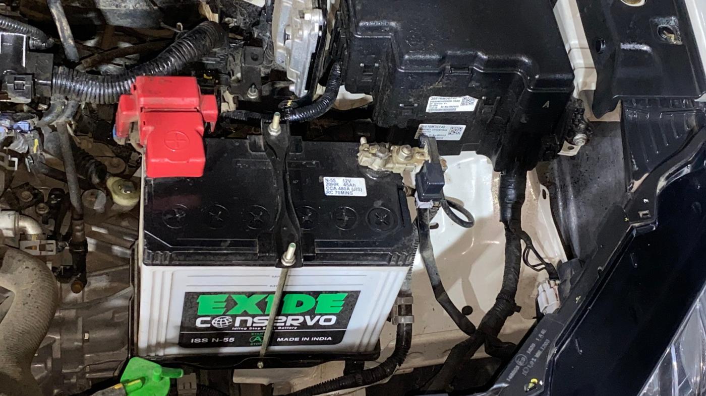 2025 Maruti Grand Vitara ALPHA SMART HYBRID ALLGRIP, Petrol, Manual, 21,377 km, Engine View - Left