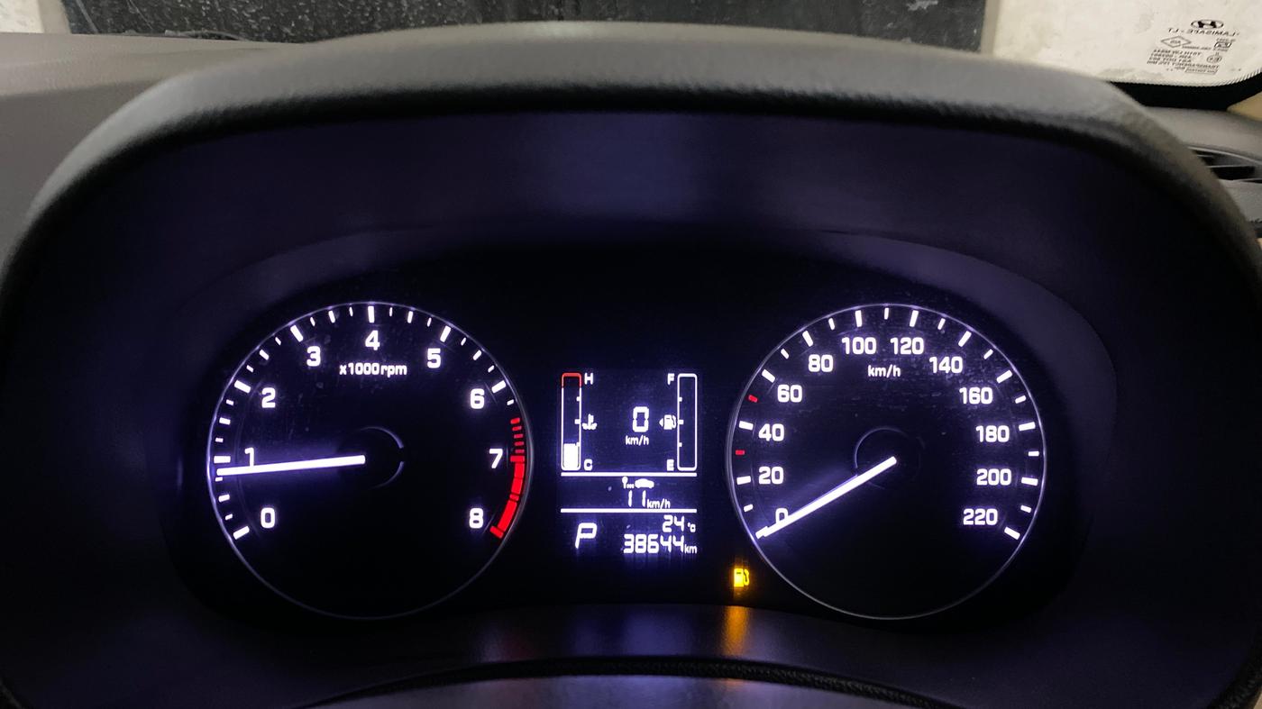 2017 Hyundai Creta SX PLUS AT 1.6 PETROL, Petrol, Automatic, 38,706 km, Odometer Image