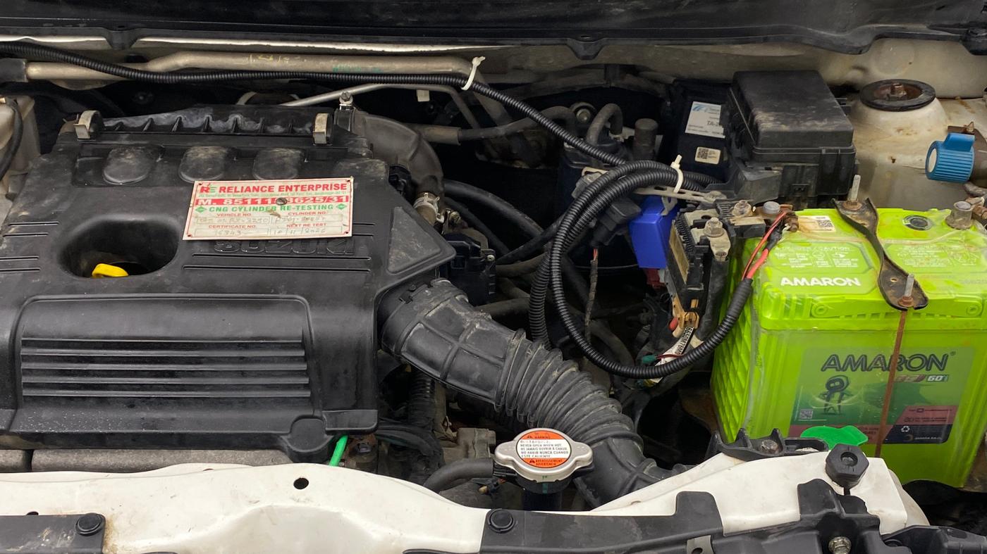 2017 Maruti Celerio ZXI, CNG, Manual, 97,337 km, Engine View - Left