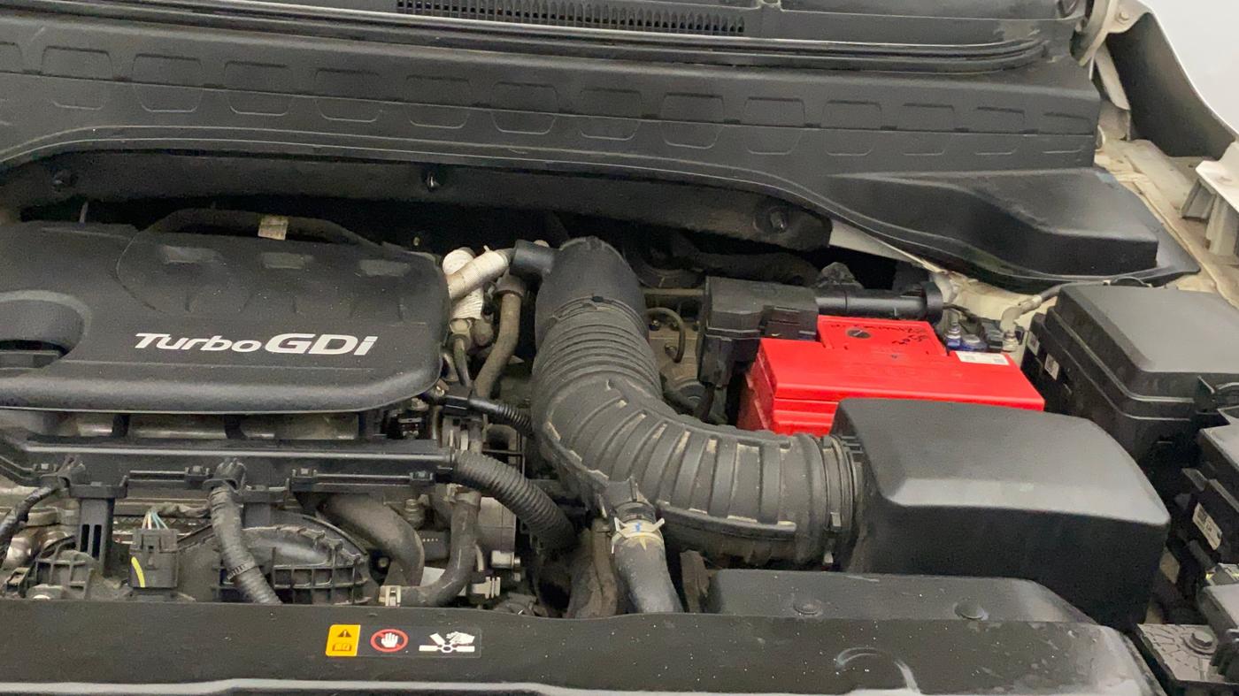 2023 KIA SONET HTX 1.0 TURBO PETROL IMT, Petrol, Manual, 28,334 km, Engine View - Left