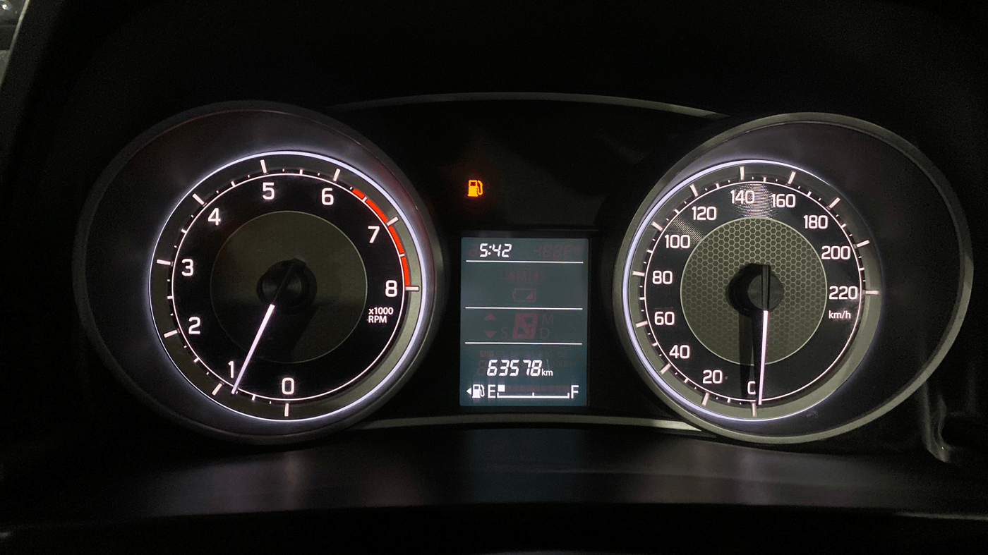 2019 Maruti Dzire VXI, Petrol, Manual, 63,555 km, Odometer Image