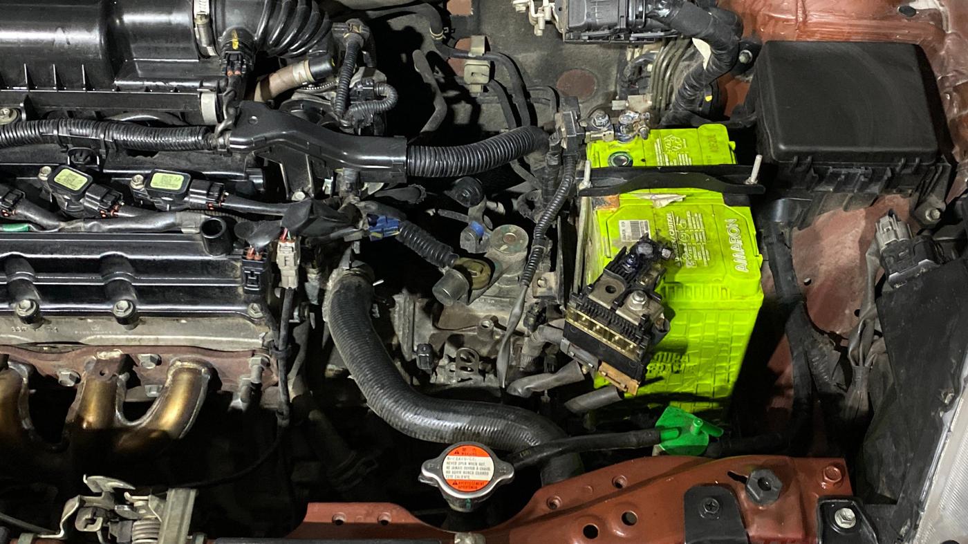 2019 Maruti Dzire VXI, Petrol, Manual, 63,555 km, Engine View - Left