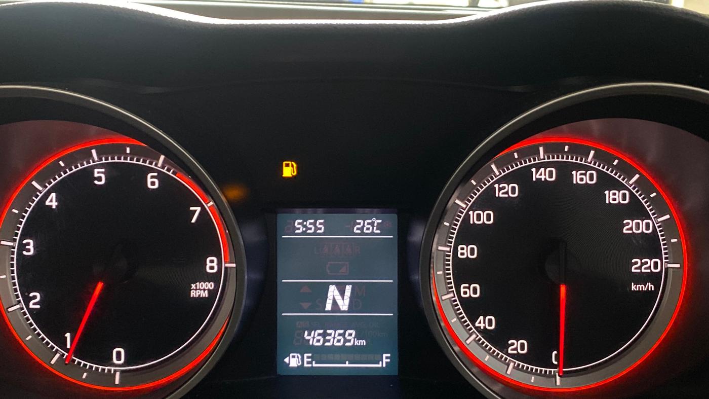 2018 Maruti Swift ZXI AMT, Petrol, Automatic, 46,338 km, Odometer Image