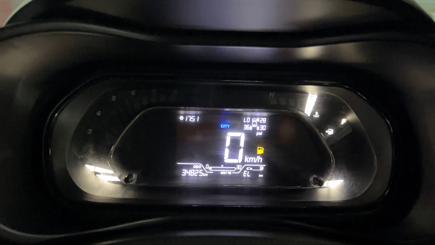 2022 Tata NEXON XZ PLUS (O) PETROL DARK EDITION, Petrol, Manual, 34,815 km, Odometer Image