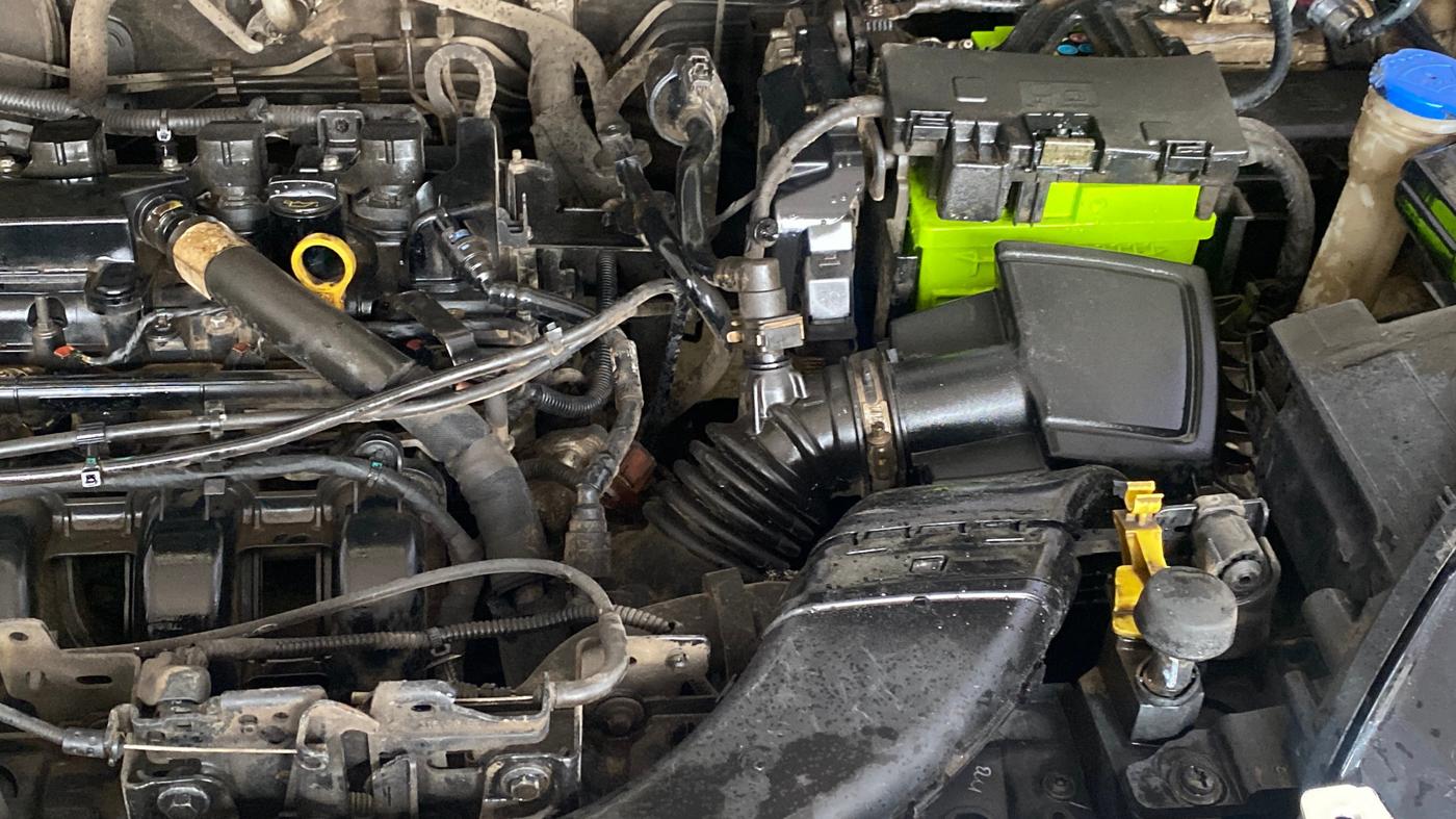 2021 Ford Ecosport TITANIUM + 1.5L PETROL AT, Petrol, Automatic, 63,887 km, Engine View - Left