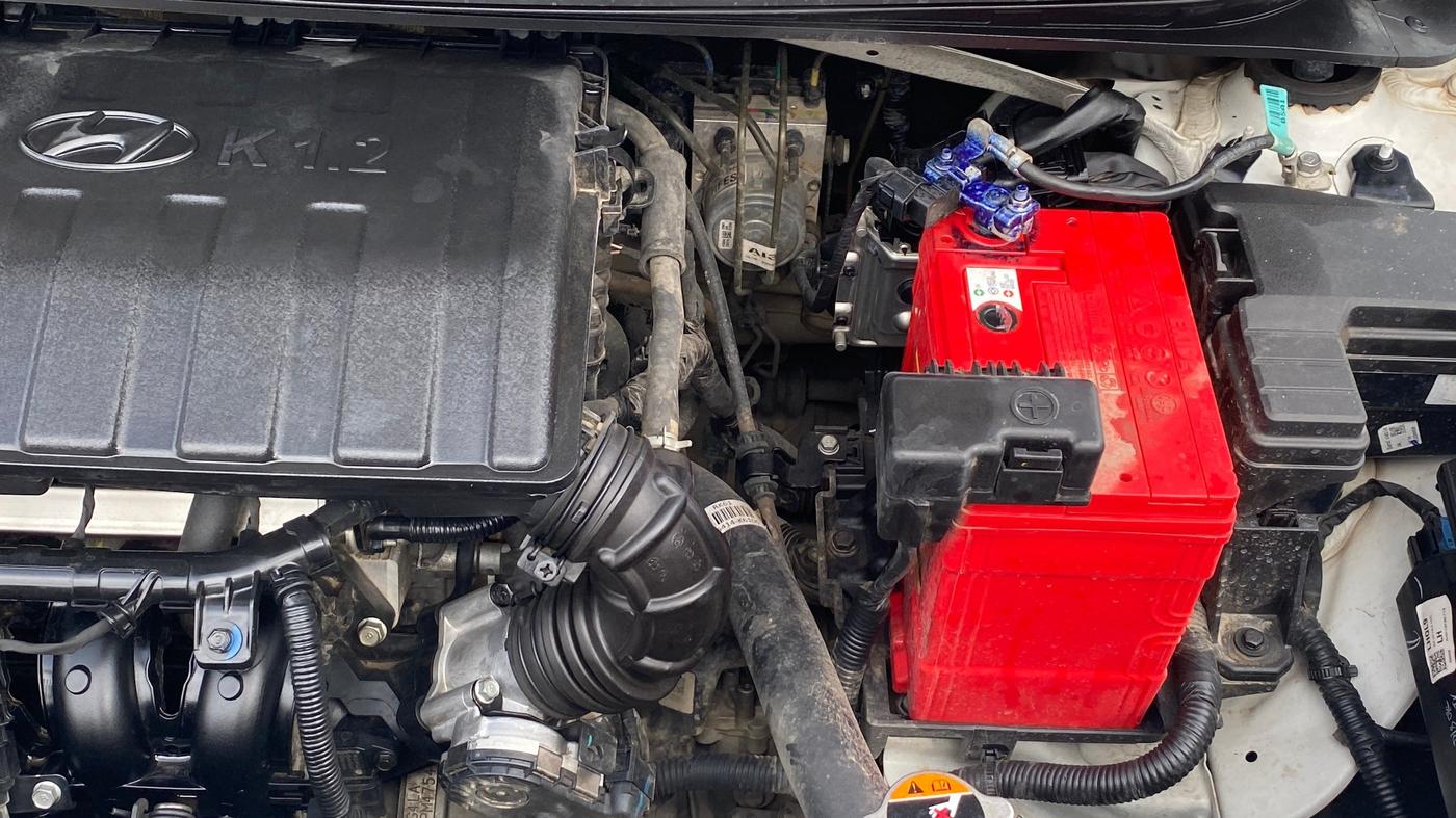 2023 Hyundai GRAND I10 NIOS SPORTZ 1.2 KAPPA VTVT DUAL TONE, Petrol, Manual, 34,645 km, Engine View - Left