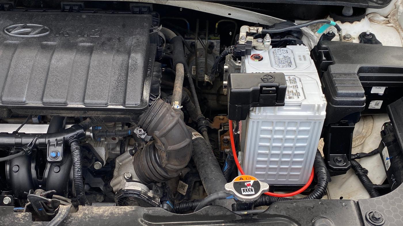 2023 Hyundai GRAND I10 NIOS SPORTZ 1.2 KAPPA VTVT, Petrol, Manual, 25,513 km, Engine View - Left