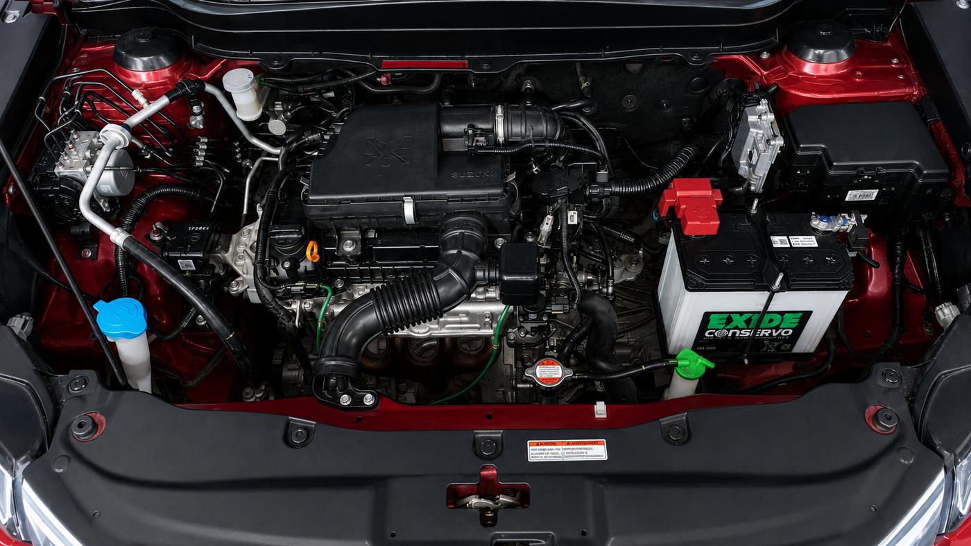 2024 Maruti Grand Vitara ZETA SMART HYBRID, Petrol, Manual, 31,595 km, Engine View