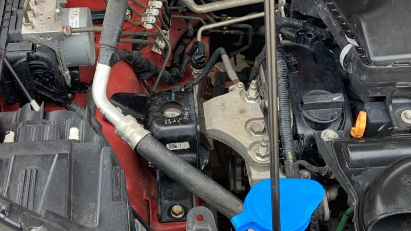 2022 Maruti BREZZA ZXI + SMART HYBRID, Petrol, Manual, 35,934 km, Engine View - Right