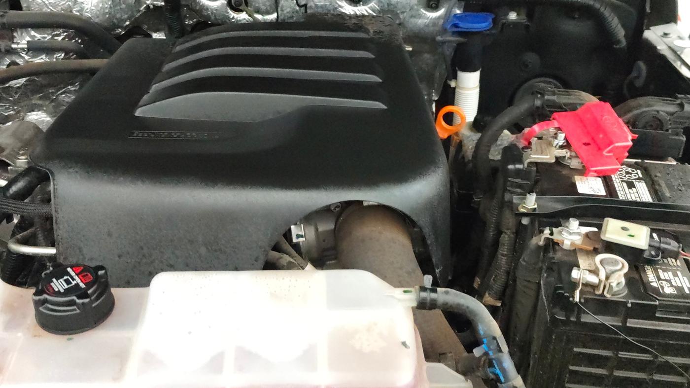 2023 Mahindra Thar LX P 2WD AT HT, Petrol, Automatic, 7,686 km, Engine View - Left