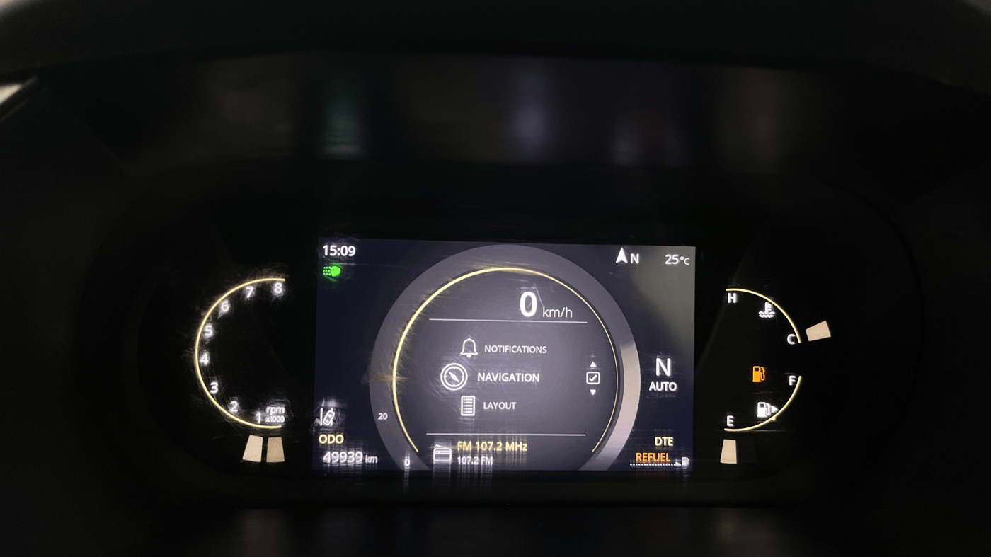 2023 Tata Harrier XZA PLUS O , Diesel, Automatic, 49,771 km, Odometer Image