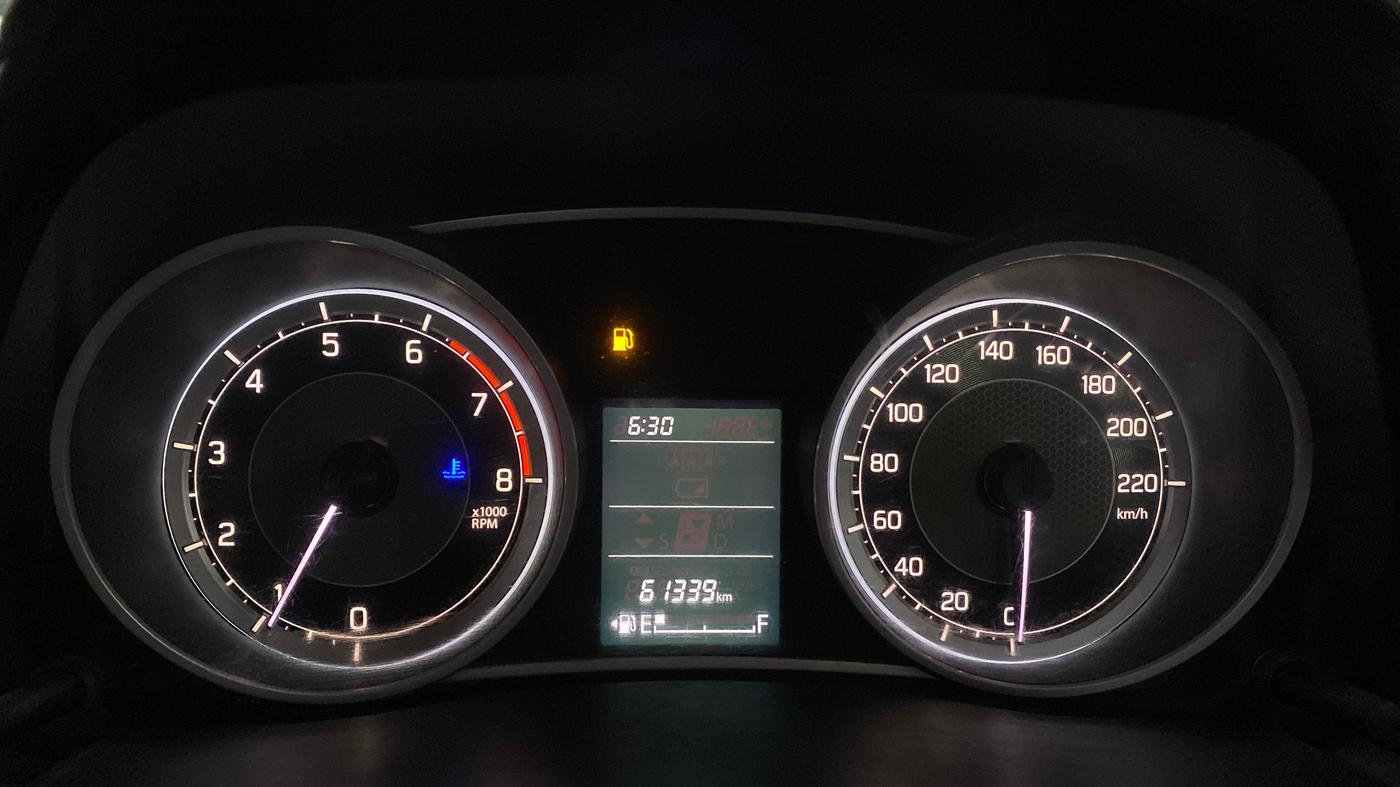 2018 Maruti Dzire VXI, Petrol, Manual, 61,334 km, Odometer Image