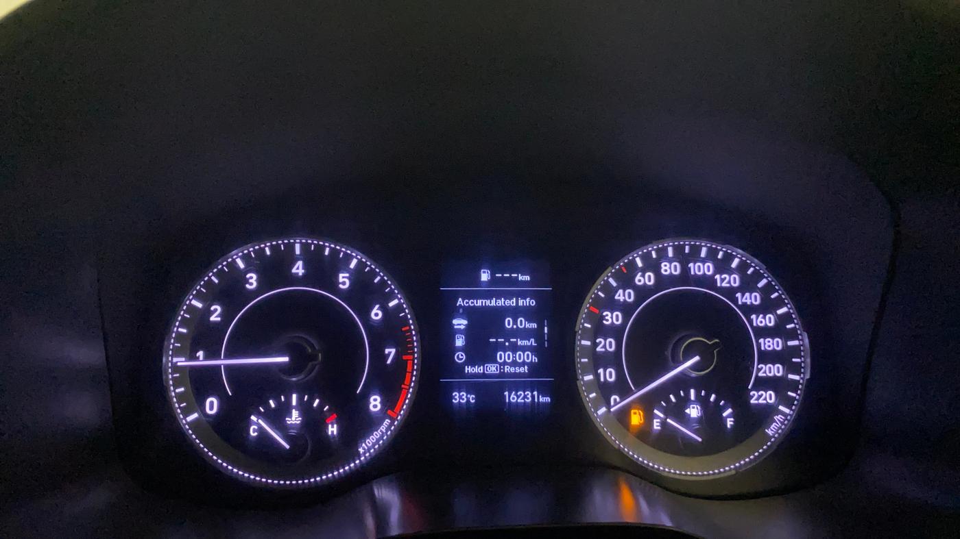 2019 Hyundai VENUE SX 1.0 (O) TURBO IMT, Petrol, Manual, 16,211 km, Odometer Image